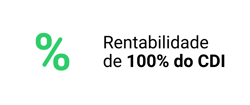 Rentabilidade de 100% do CDI